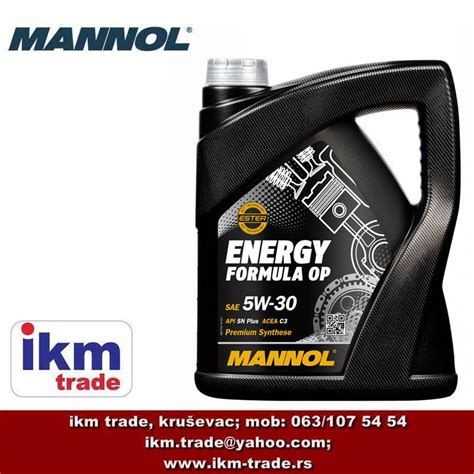 MANNOL LONGLIFE 504/507 C3 5W30 7715 20L - IKM Trade