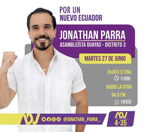 Jonathan Parra on Twitter Mañana nos vemos para contarte del