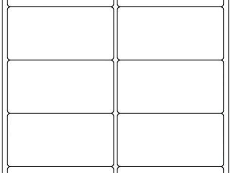 Avery 5163 Label Template Download 1000 Laser Ink Jet Labels Blank