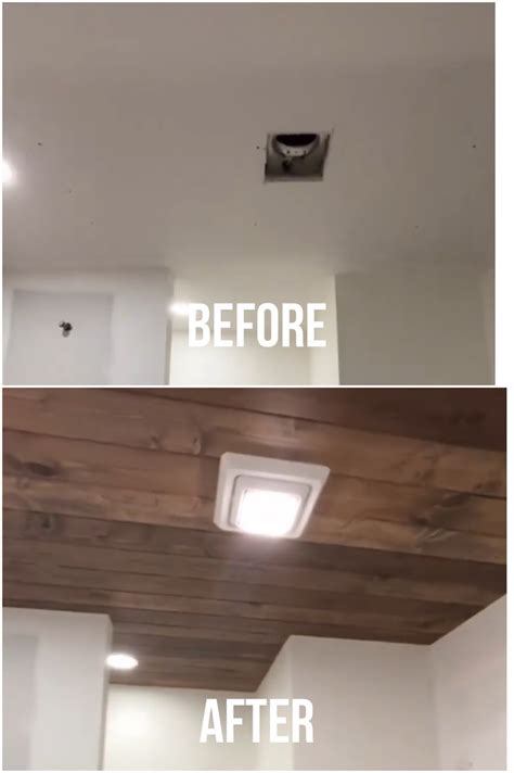 Beginner Friendly DIY Wood Ceiling - Newbuild Newlyweds