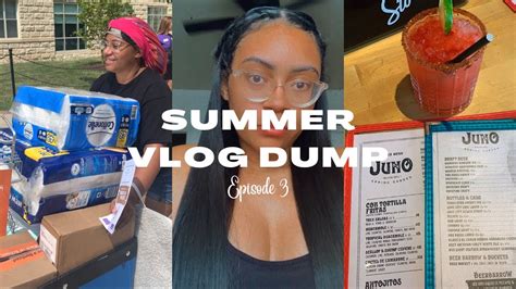 SUMMER VLOG DUMP 003 Trip To Maryland New Work Case Shein Haul WCU