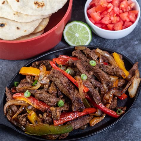 Beste Steak Fajitas Leckeres Hausgemachtes Fajita Rezept