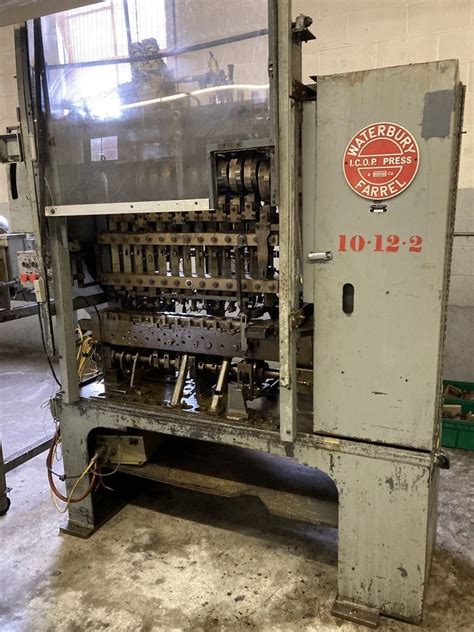 Used Waterbury Farrel Icop Eyelet Transfer Presses