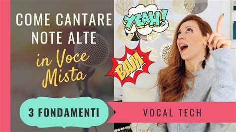 Come Cantare Le Note Alte Youtube