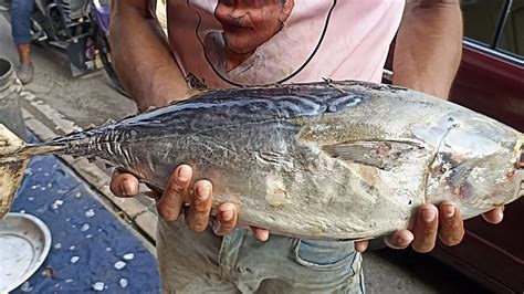 Tuna Fish Cutting Skills In Bangladesh Fish Marketসগরর টন মছ