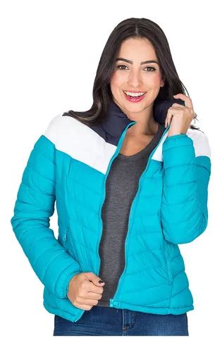 Jaqueta Puffer Nylon Bobojaco Feminina Peluciada Tricolor Venda Em