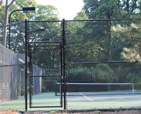 Sports Courts Chain Link Fence Franklin Lakes NJ Jan Fence