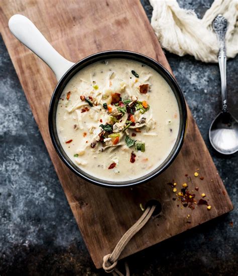 Slow Cooker Creamy Chicken Wild Rice Soup