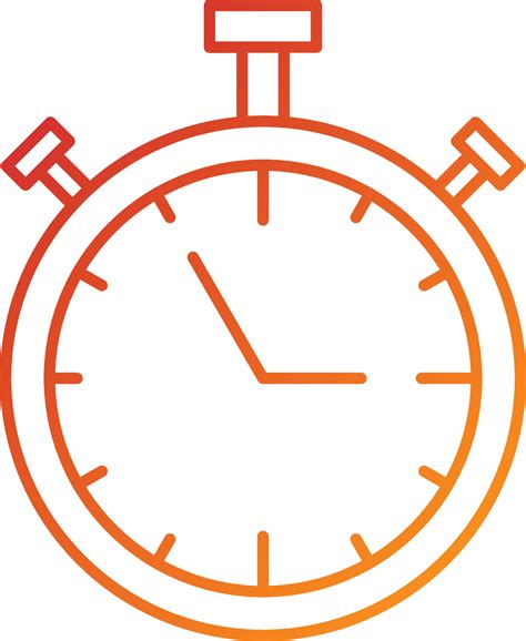 Stopwatch Icon Style 5729863 Vector Art at Vecteezy