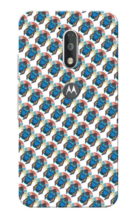 Buy Moto G Plus Shiva Cartoon Face Pattern Slim Fit Hard Case Cover