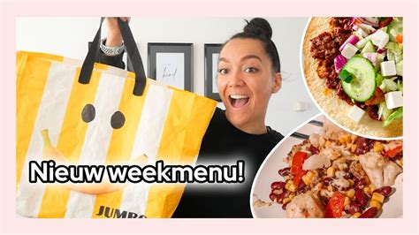 Jumbo Boodschappen Shoplog Nieuw Weekmenu YouTube