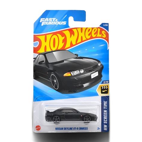 Jual Hot Wheels Nissan Skyline Gt R Bnr Hitam Fast Furious Shopee Indonesia