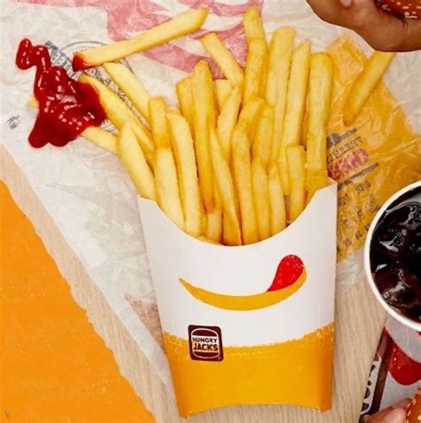 Hungry Jacks Large Chips Ruben Meerman