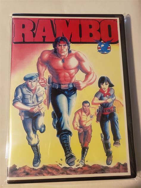 Rambo The Force Of Freedom Animated Dvd Set Etsy