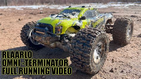 Full Running Video Rlaarlo Omni Terminator Monster Truck Youtube