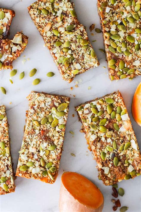 Sweet Potato Energy Bars 7 Grateful Grazer