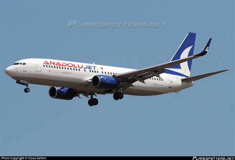 Tc Jfi Anadolu Jet Boeing F Wl Photo By Claus Seifert Id