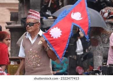 Man Holding Nepali Flag Images Stock Photos And Vectors Shutterstock