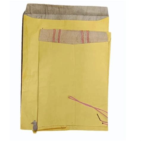 Non Printed Yellow Paper Envelope Size X Inch At Rs Piece In