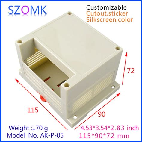 Plastic Box Electronic Pcb Enclosure 1 Pcs 115 90 72mm Electrical