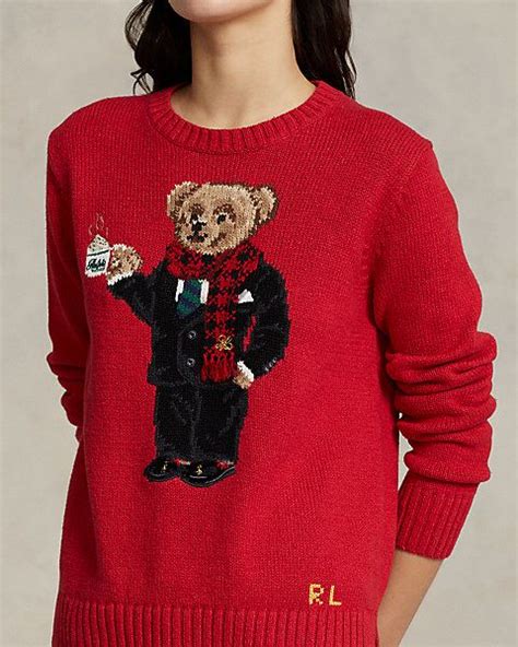 Lunar New Year Polo Bear Jumper For Women Ralph Lauren UK In 2023