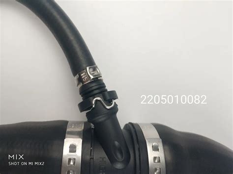 Rubber Kühler Wasser Schlauch 2205010082 Für Mercedes Benz W220 S320