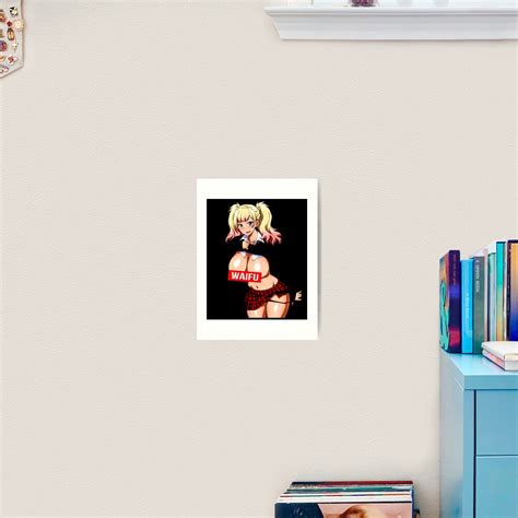 Kawaii Yariko Waifu Japanese Hentai Anime Art Art Print For Sale By UshaChristophe3 Redbubble