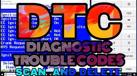 Basic Scanning Of Dtc Diagnostic Trouble Codes Youtube