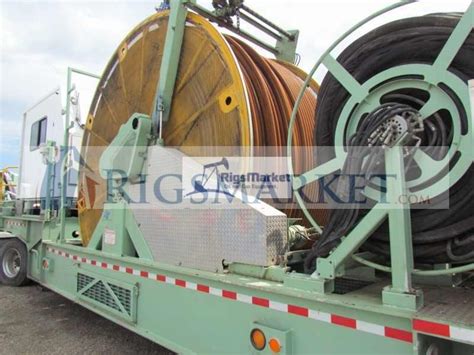 100k Trailer Mounted Stewart And Stevenson Coiled Tubing Unit