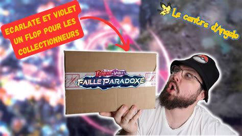 OUVERTURE D UNE CASE FAILLE PARADOXE EV4 LA NOUVELLE SERIE POKEMON