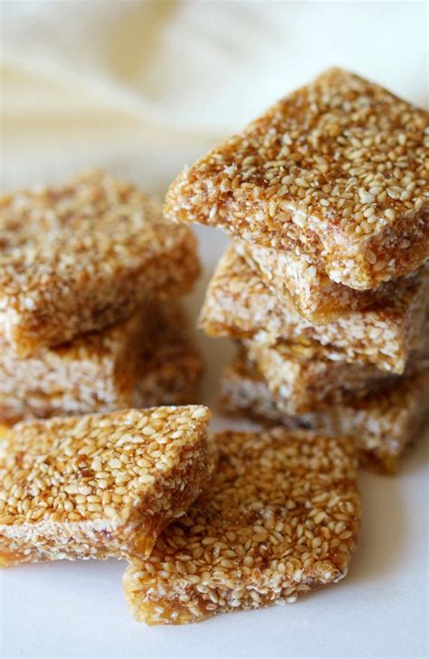 3-Ingredient Sesame Seed Crunch Candy (Gluten-Free)