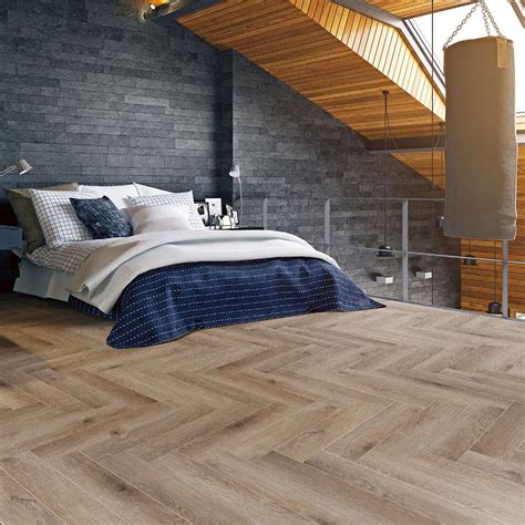 SPC (каменно-полимерный ламинат) Cronafloor Herringbone 4V