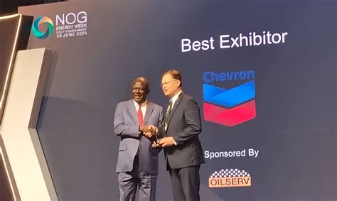 Chevron Nigeria Bags Best Exhibitor Award At The Nog Energy Week