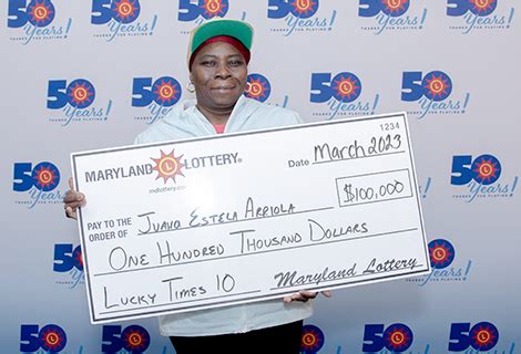 Generous Daughter Plans to Share $100,000 Lottery Prize with Parents – Maryland Lottery