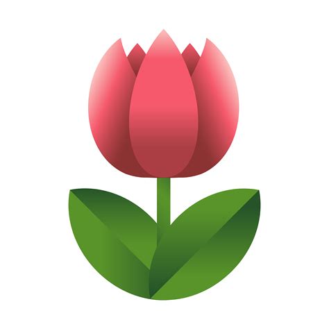 Tulip Flower Vector Icon 552099 Vector Art at Vecteezy