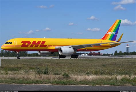 OE LNW DHL Aviation Boeing 757 223 PCF WL Photo By Marc Najberg ID