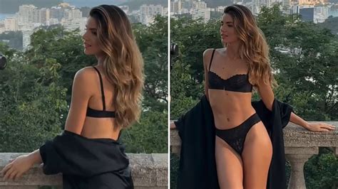 No Rio Camila Queiroz Mostra Bastidores De Ensaio De Lingerie E Ganha Elogios Surreal