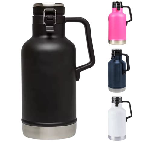 Garrafa Térmica Inox Growler 1 9 Litros Quente ou Frio Por Mias Tempo