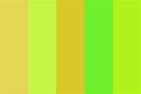 Lemon Lime Color Palette