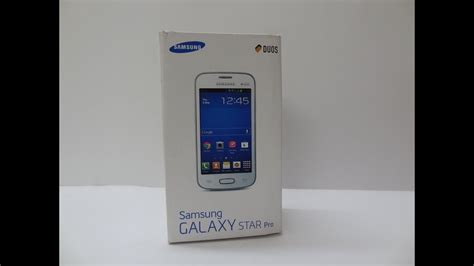 Galaxy Star Pro Unboxing