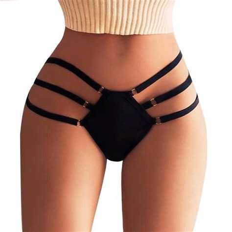 Sexy Girl taille haute string slip culotte string lingerie culotte dentelle sous vêtements l6695