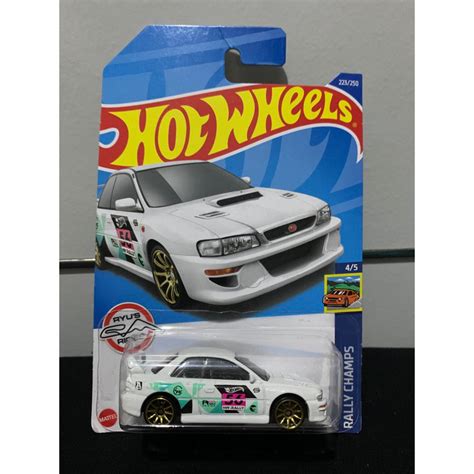 Jual Hot Wheels Subaru Impreza Sti Version Hot Wheels Treasure Hunt Reguler Putih