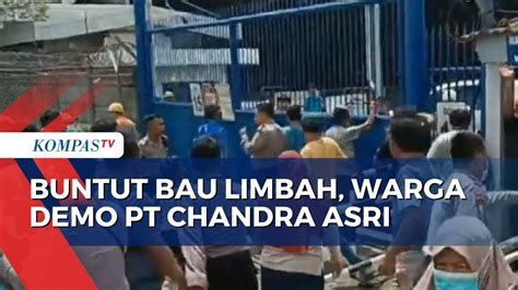 Buntut Bau Dari Pt Chandra Asri Warga Cilegon Gelar Unjuk Rasa Youtube