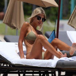 Italian Star Melissa Castagnoli Bikini Thong Areola Peek Photos Scandal Planet