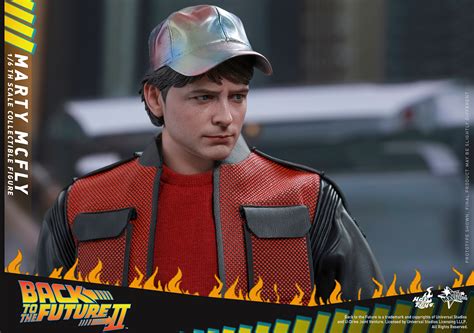 Hot Toys Back To The Future Part II Marty McFly Plastic And Plush
