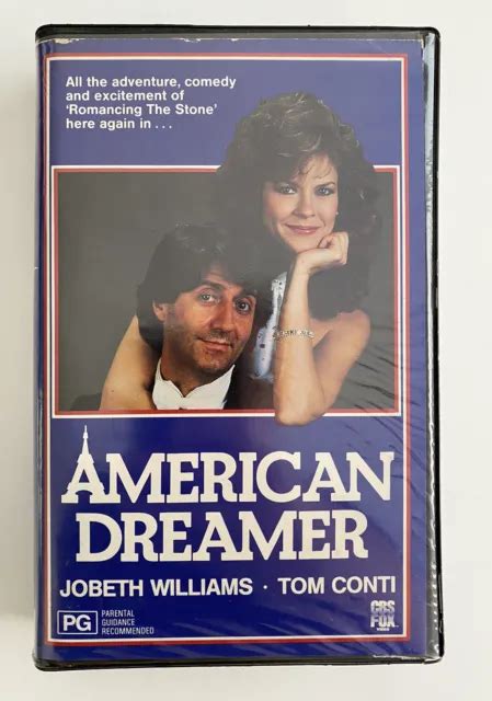 AMERICAN DREAMER VHS CBS Fox Video Big Box Ex Rental Tape Clamshell