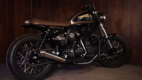 This Custom Royal Enfield Classic Has Built Some Muscle