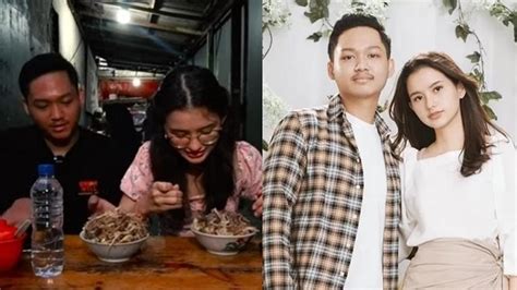 6 Potret Mesra Azriel Hermansyah Dan Sarah Menzel Temani Buka Puasa