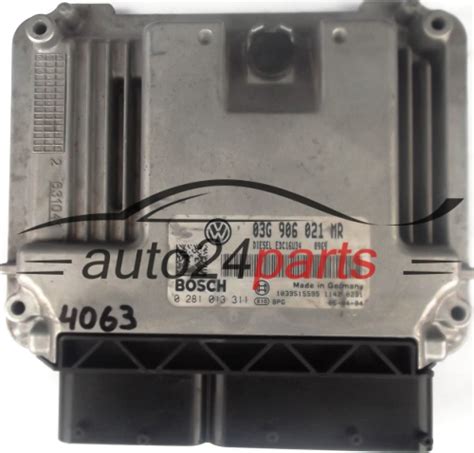 Ecu Centralita De Motor Vw Volkswagen Passat Tdi G Mr G