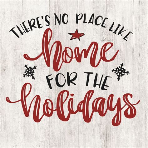 176 Home For The Holidays Svg SVG PNG EPS DXF File